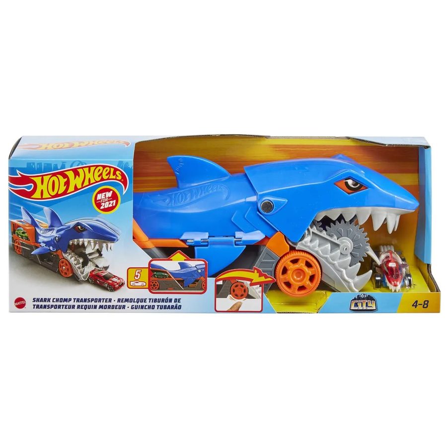 Hot Wheels Грузовик Голодная акула Игровой набор GVG36
