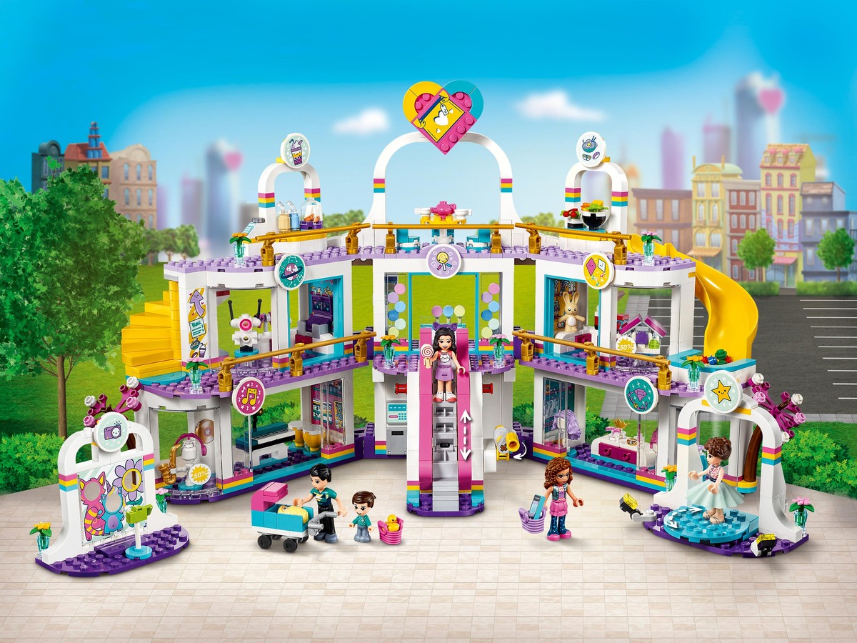 Торговый центр Хартлейк-Сити Friends Конструктор совместим с LEGO 41450