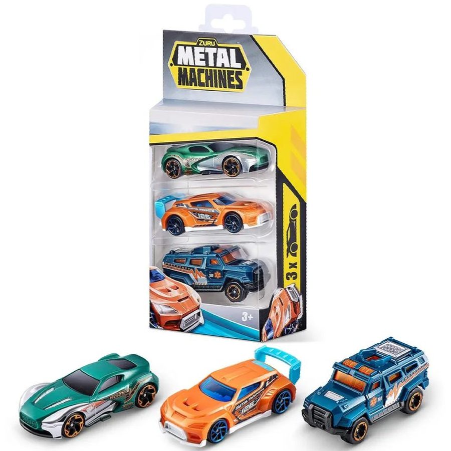Набор машин 1:64 Metal Machines 3 шт 36715