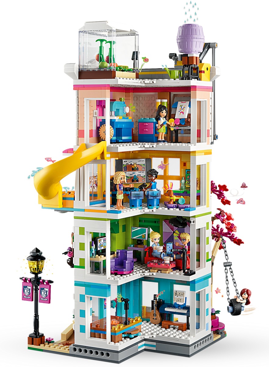 Общественный центр Хартлейк-Сити Friends Конструктор совместим с LEGO 41748