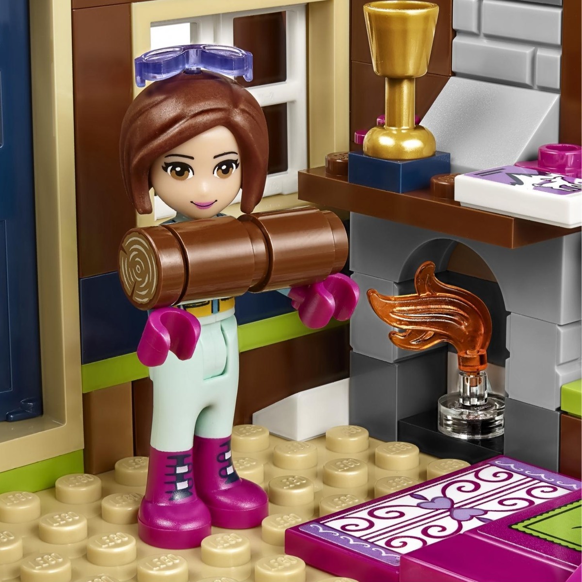 Горнолыжный курорт: Шале Friends Конструктор совместим с LEGO 41323