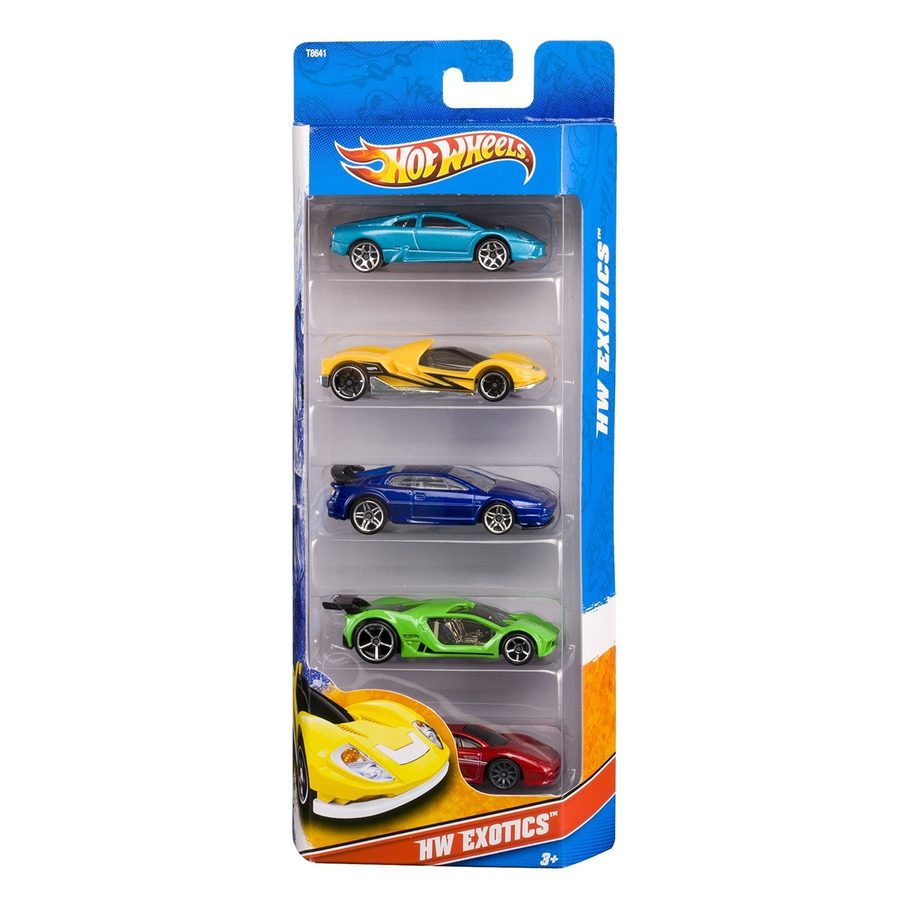 Набор машинок Hot Wheels из 5 машинок 1:64