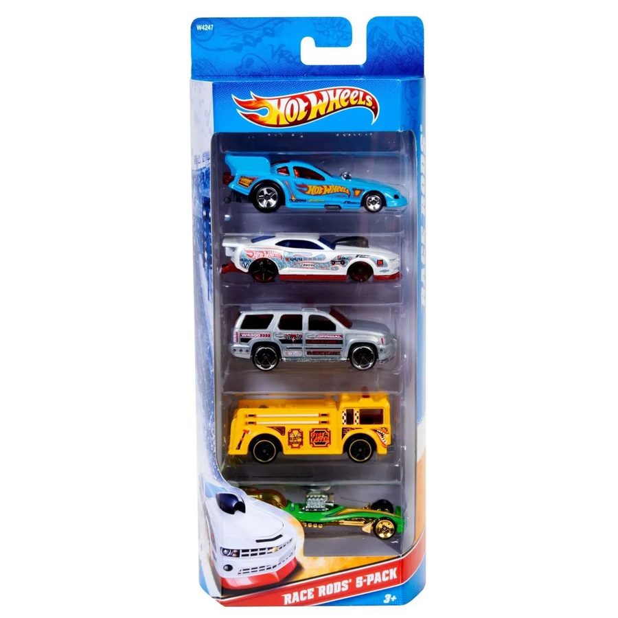 Набор машинок Hot Wheels из 5 машинок 1:64