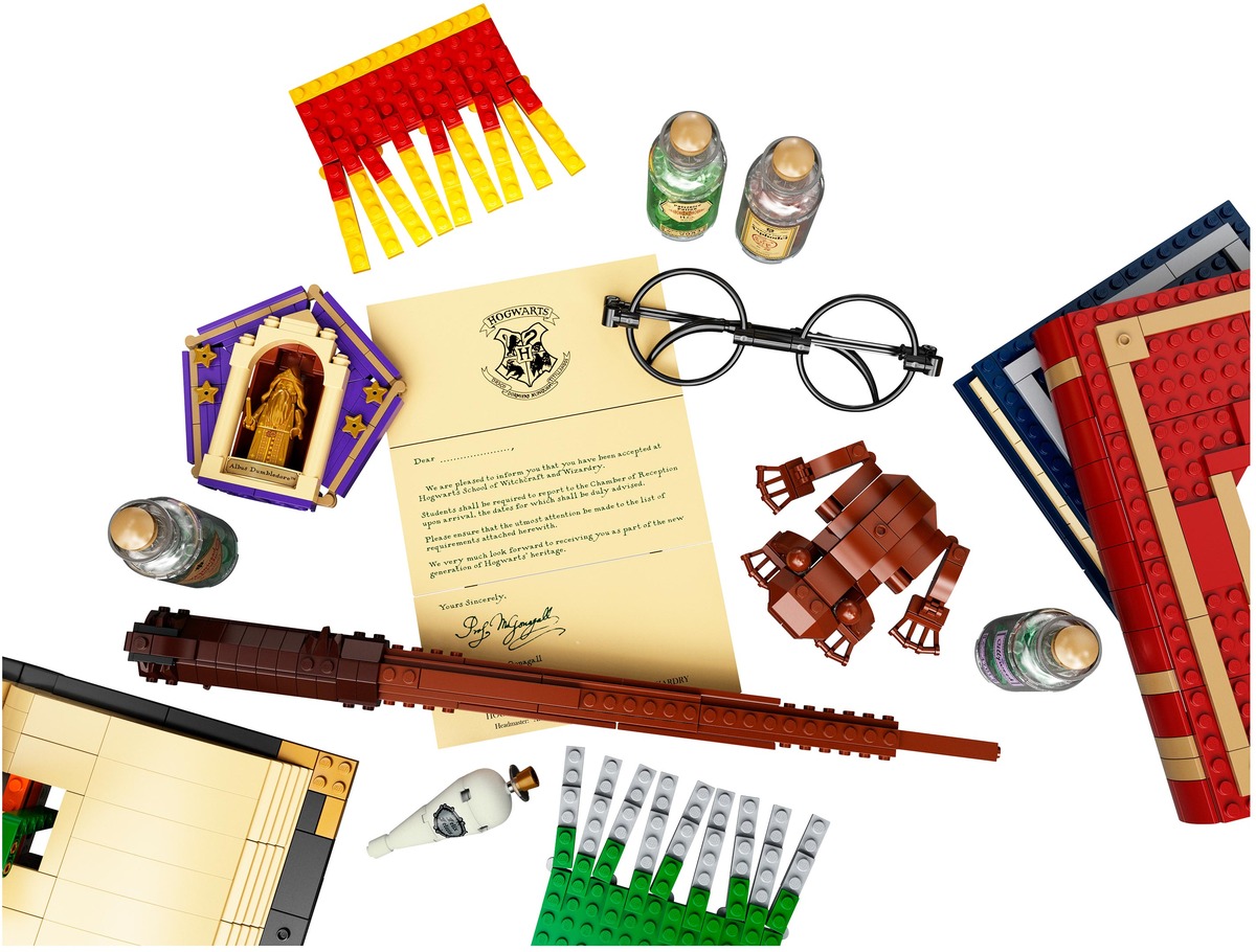 Конструктор Harry Potter Символы Хогвартса: коллекционное издание совместим с LEGO 76391