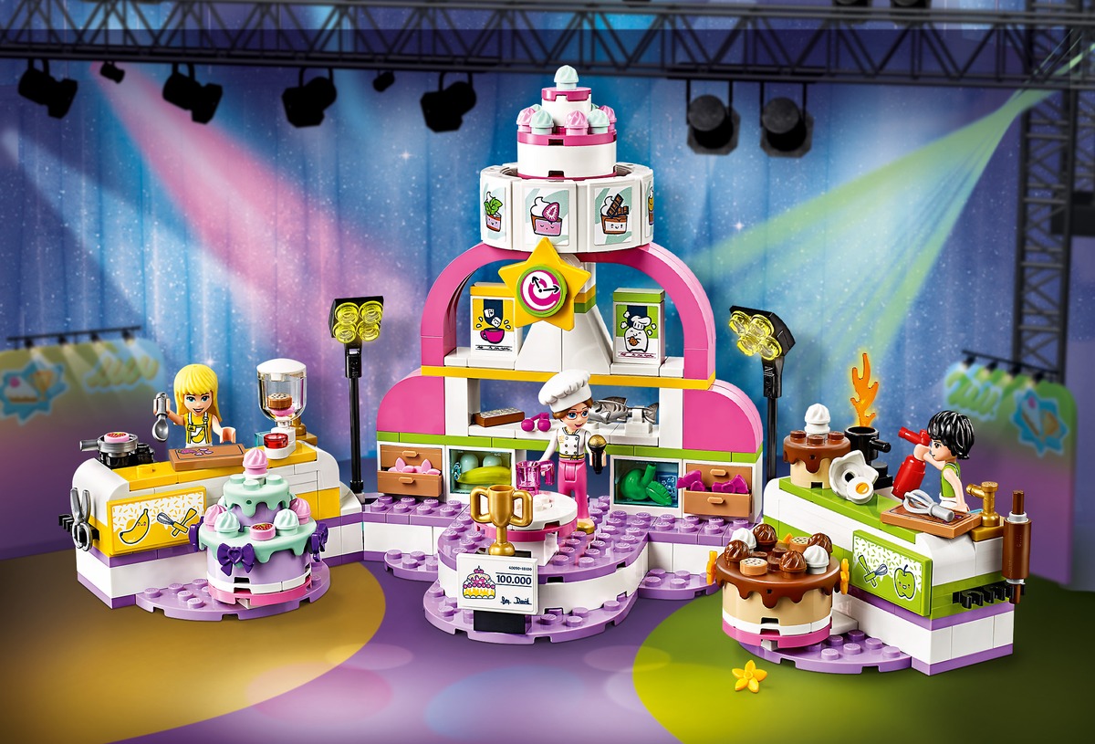 Соревнование кондитеров Friends Конструктор совместим с LEGO 41393