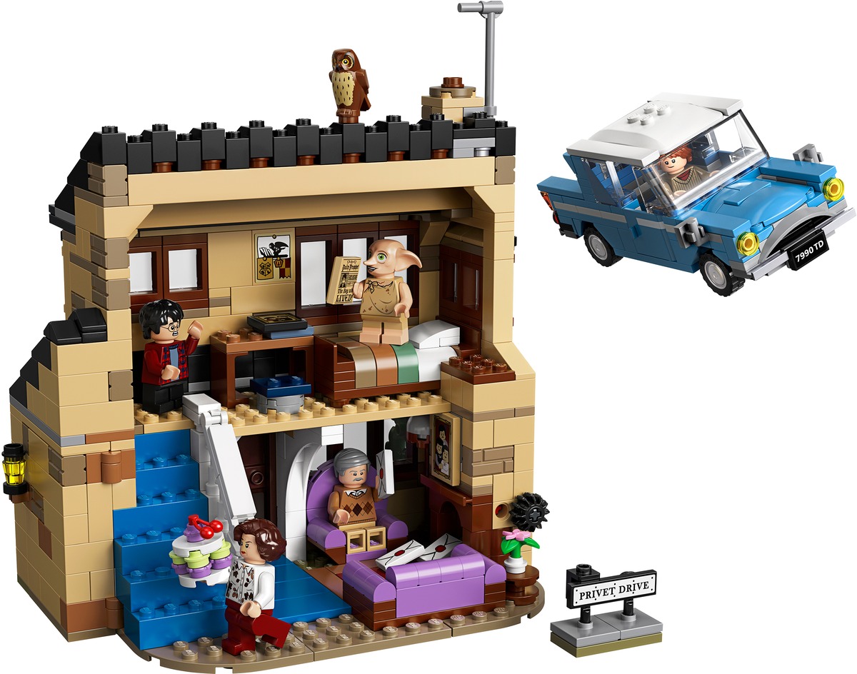 Тисовая улица, дом 4 Harry Potter Конструктор совместим с LEGO 75968