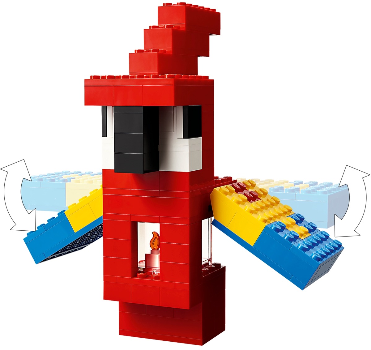 Конструктор Minecraft Дома для попугаев совместим с LEGO 21282