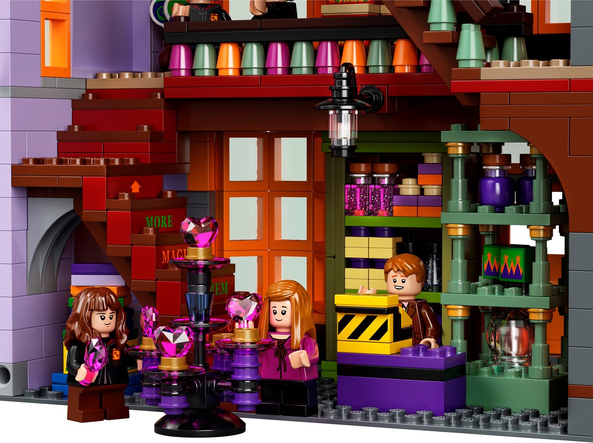 Косой переулок Harry Potter Конструктор совместим с LEGO 75978