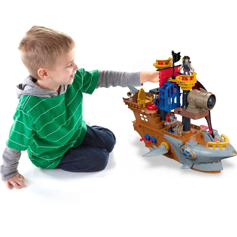 Пиратский корабль Акула Imaginext Игровой набор DHH61