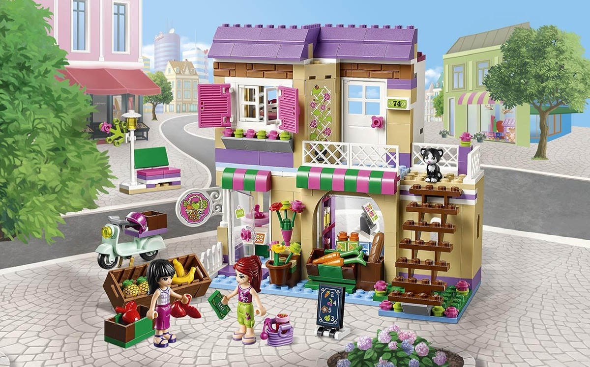 Продуктовый рынок Friends Конструктор совместим с LEGO 41108