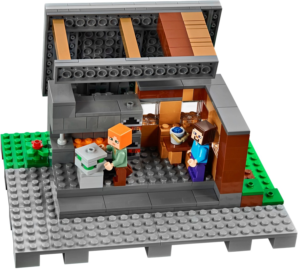 Деревня Minecraft Конструктор совместим с LEGO 21128