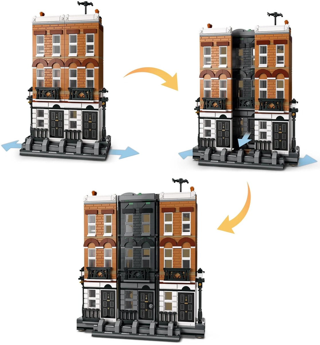 Площадь Гриммо дом 12 Harry Potter Конструктор совместим с LEGO 76408