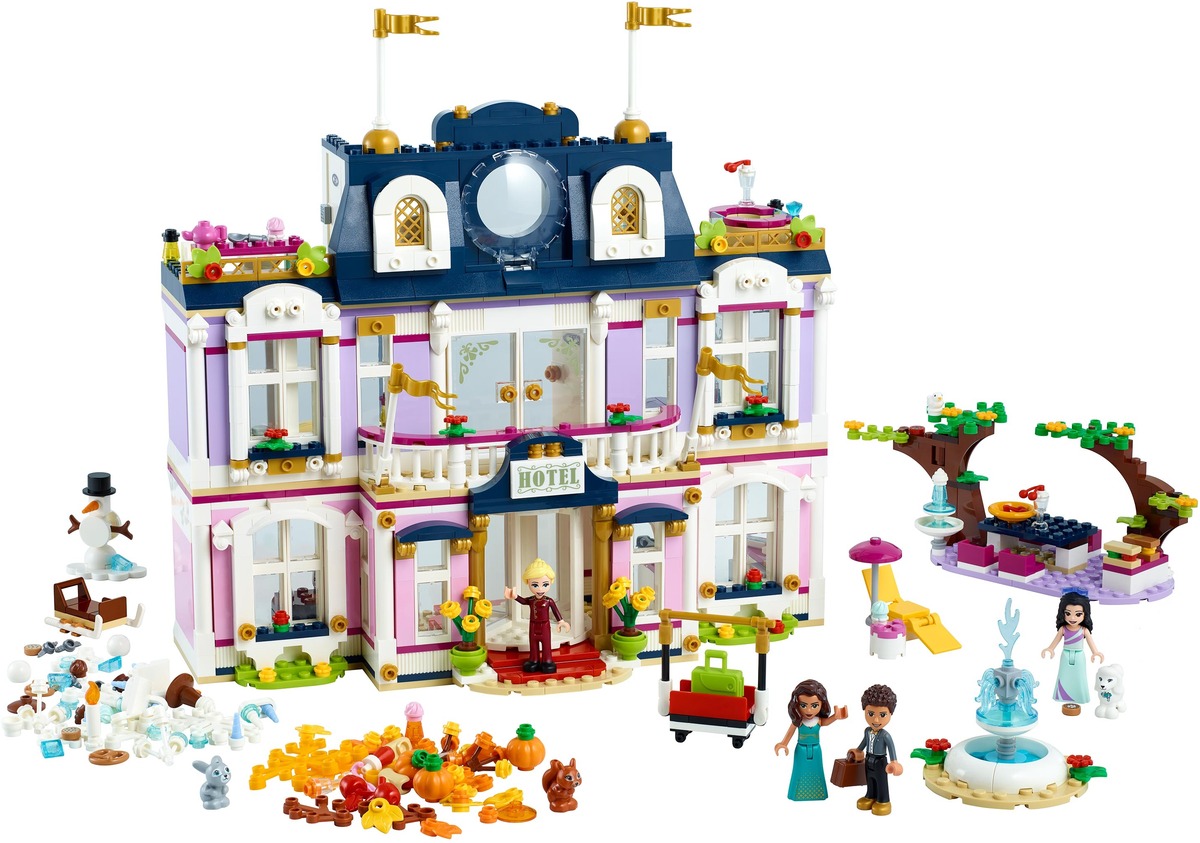Гранд-отель Хартлейк Сити Friends Конструктор совместим с LEGO 41684