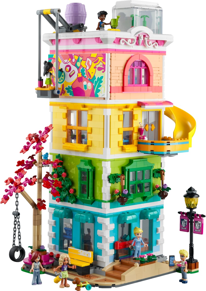 Общественный центр Хартлейк-Сити Friends Конструктор совместим с LEGO 41748