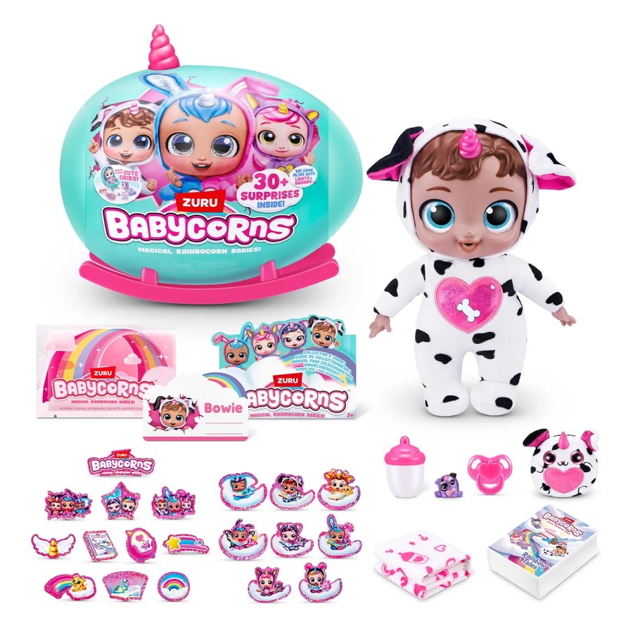 Кукла пупс Babycorns 30 сюрпризов большой 92108