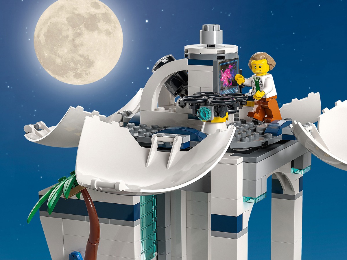 Конструктор City Космодром совместим с LEGO 60351