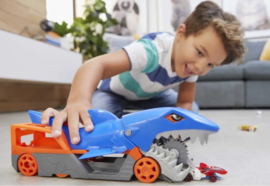 Hot Wheels Грузовик Голодная акула Игровой набор GVG36