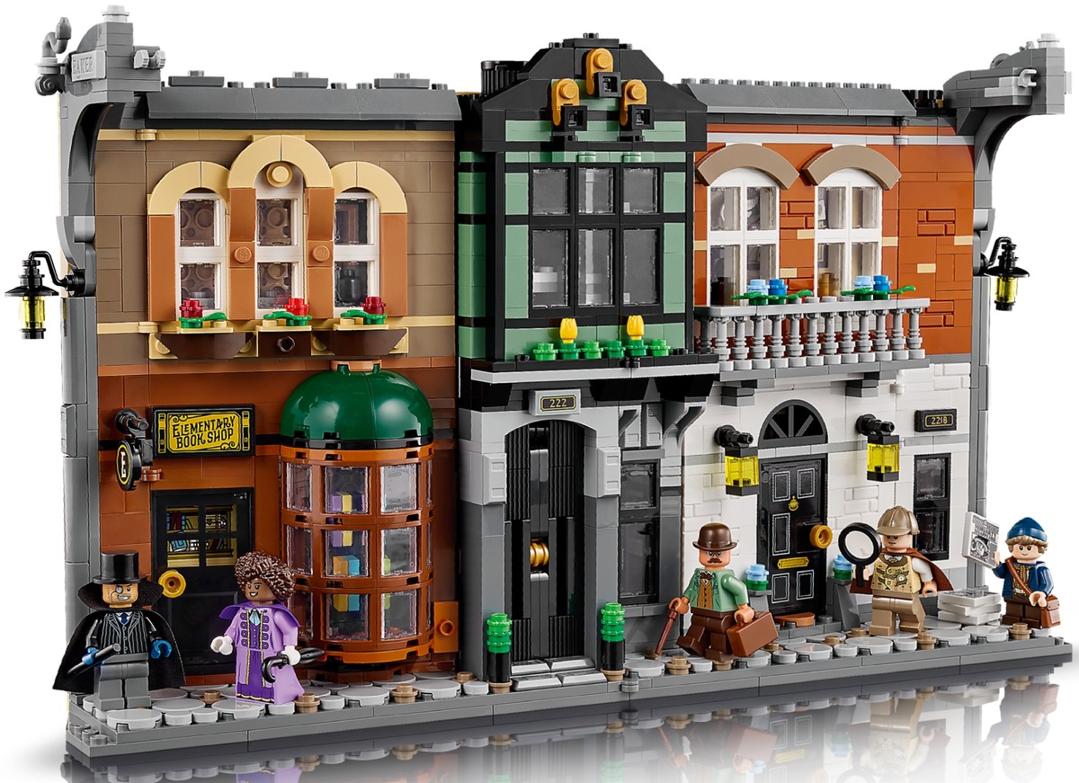 Шерлок Холмс: Книжный уголок Конструктор совместим с LEGO 10351