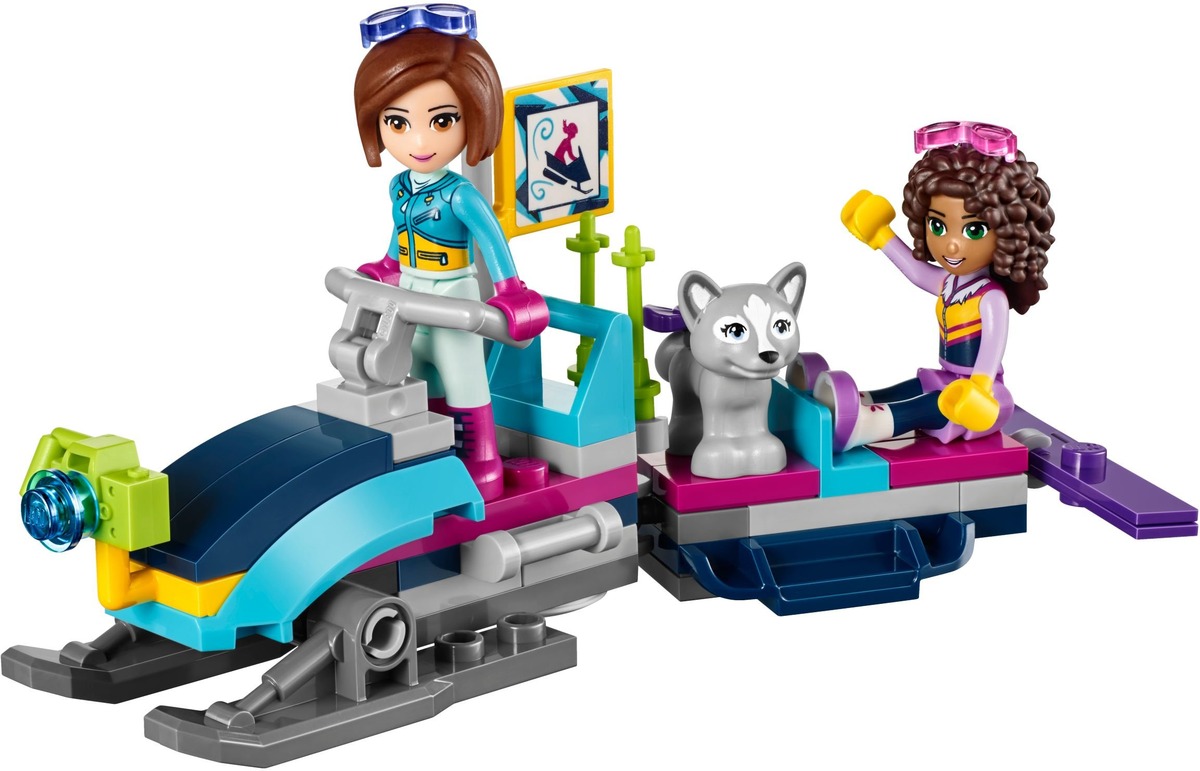 Горнолыжный курорт: Шале Friends Конструктор совместим с LEGO 41323