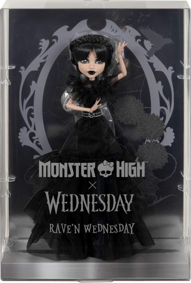 Кукла Уэнздей Аддамс Monster High HXJ03