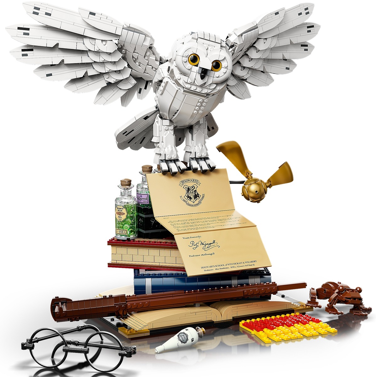 Конструктор Harry Potter Символы Хогвартса: коллекционное издание совместим с LEGO 76391