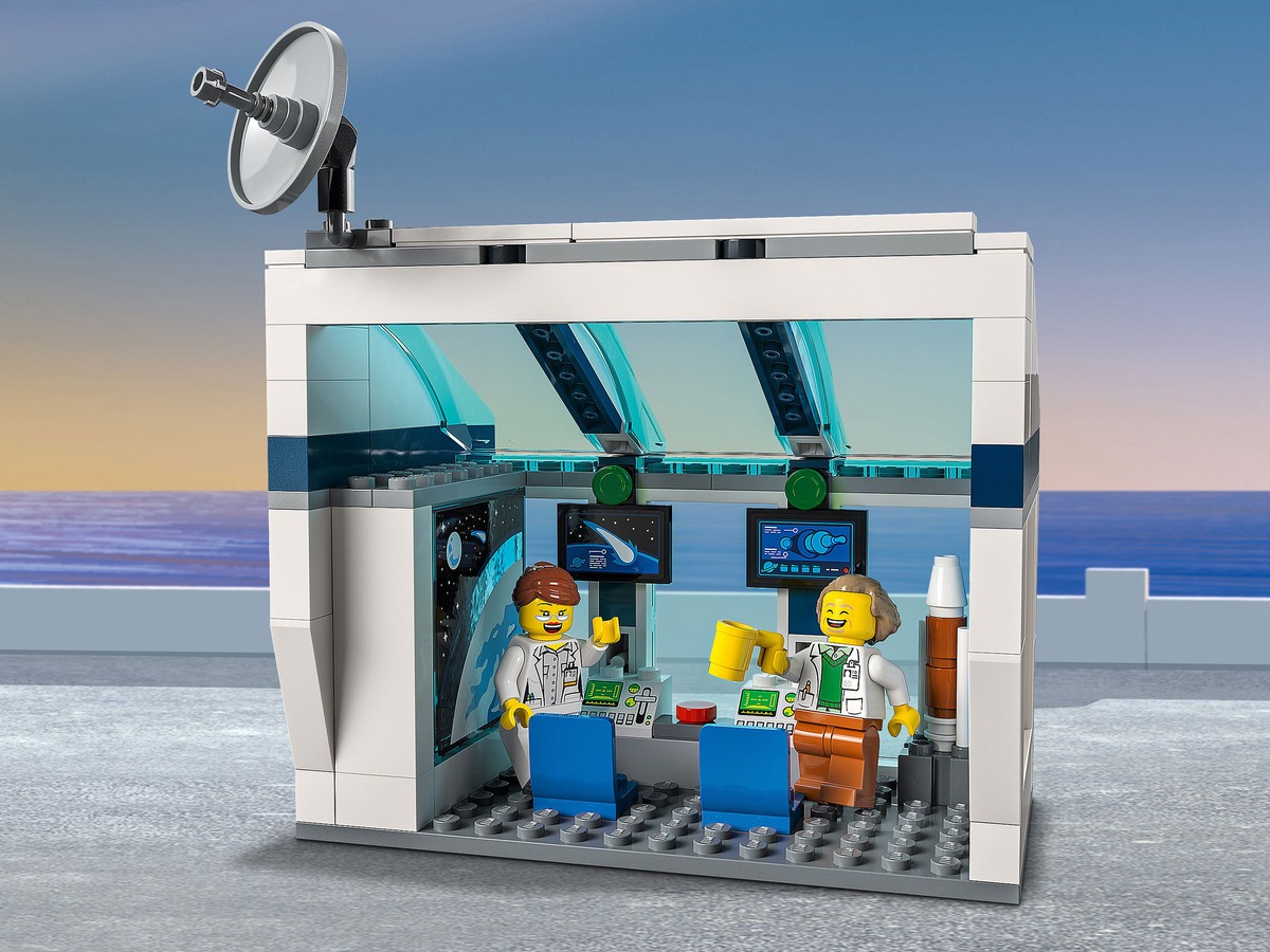 Конструктор City Космодром совместим с LEGO 60351