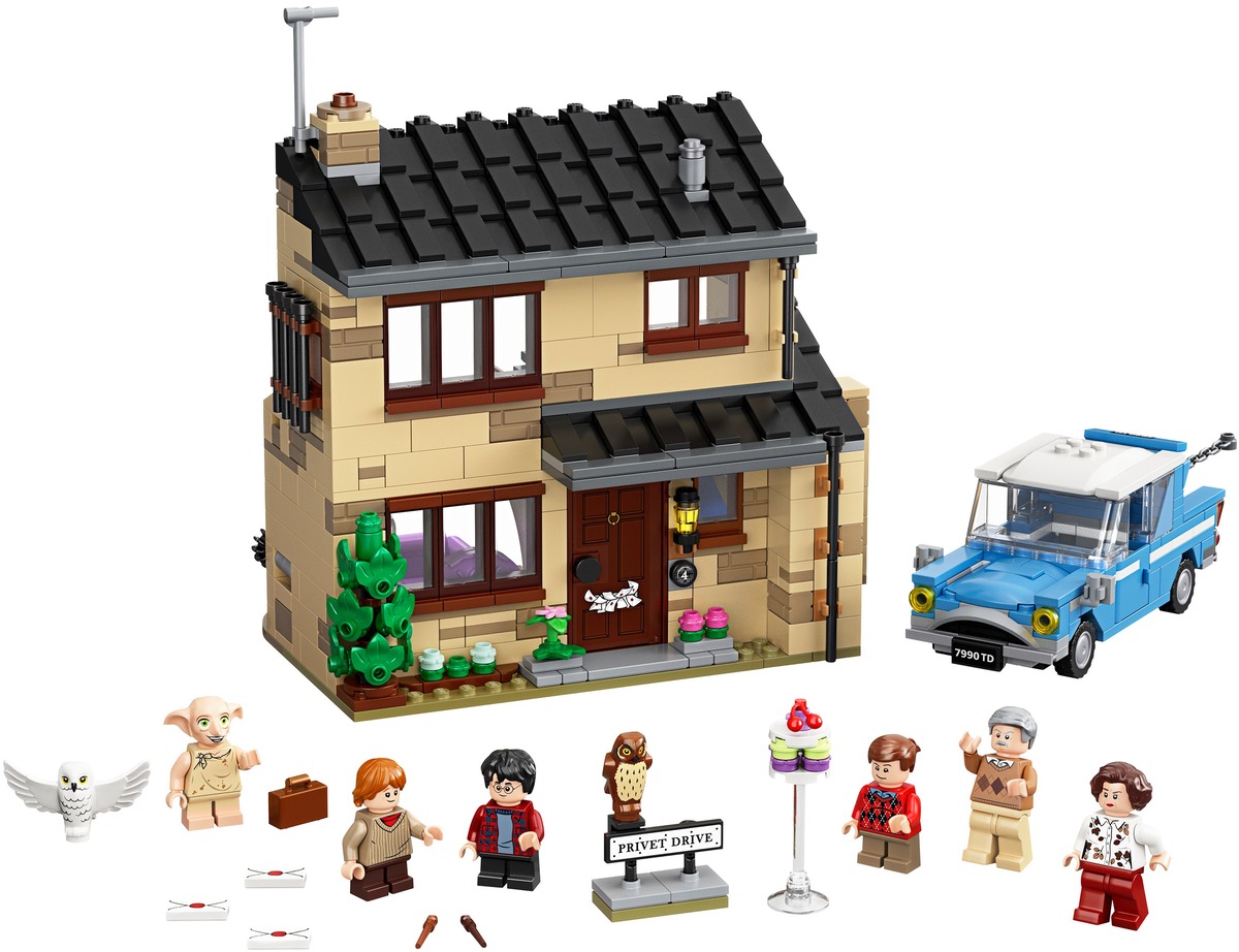 Тисовая улица, дом 4 Harry Potter Конструктор совместим с LEGO 75968