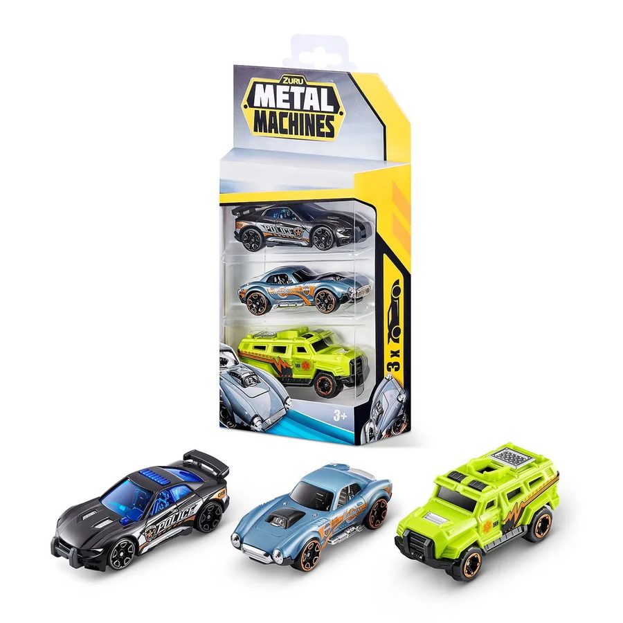 Набор машин 1:64 Metal Machines 3 шт 36715