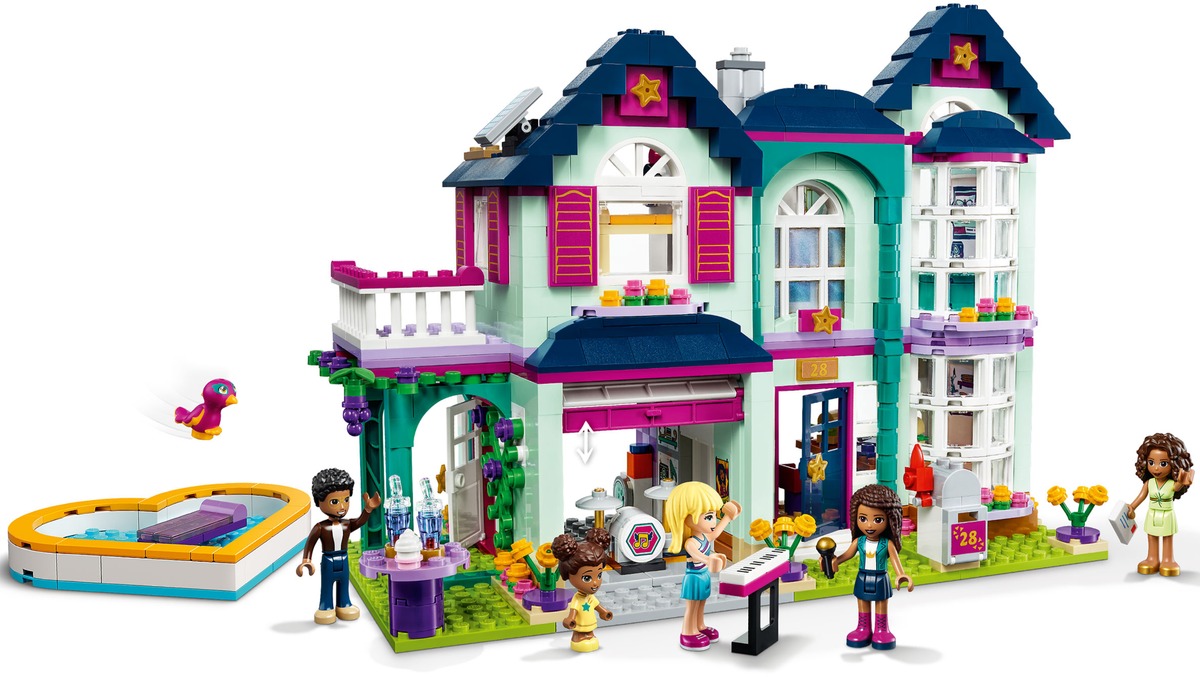 Конструктор Friends Дом семьи Андреа совместим с LEGO 41449