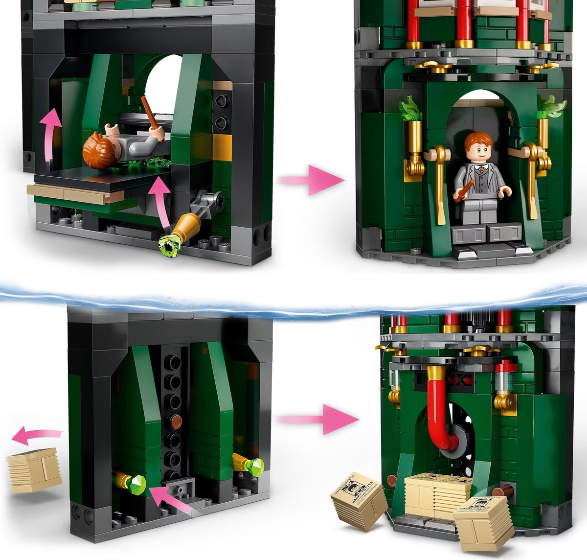 Министерство магии Harry Potter Конструктор совместим с LEGO 76403