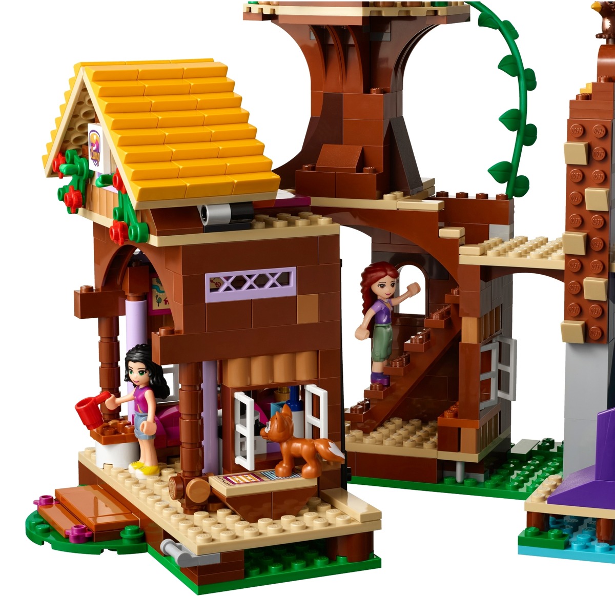 Конструктор Friends Спортивный лагерь: дом на дереве совместим с LEGO 41122