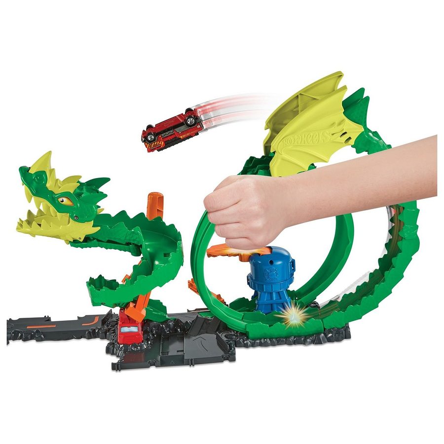 Hot Wheels Драконий драйв Перестрелка HDP03