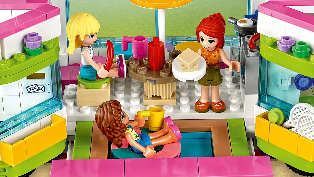 Автобус для друзей Friends Конструктор совместим с LEGO 41395