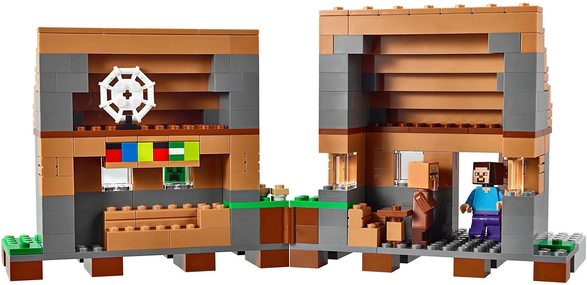 Деревня Minecraft Конструктор совместим с LEGO 21128