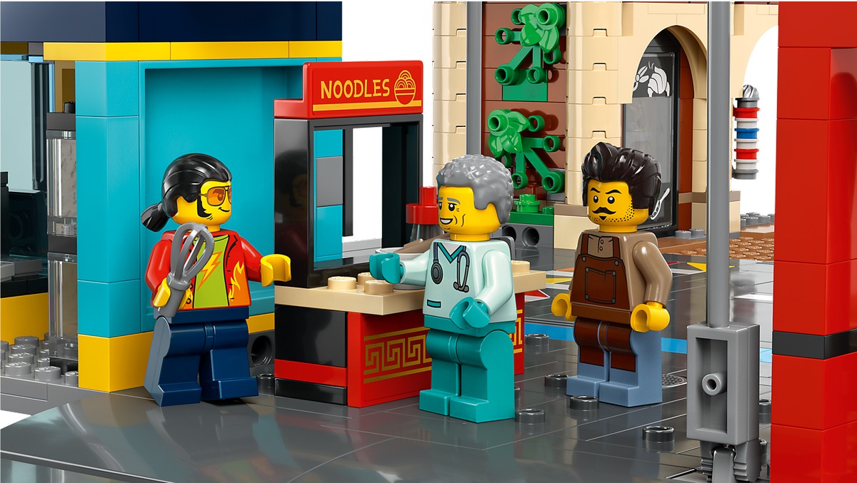 Конструктор City Центр города совместим с LEGO 60380