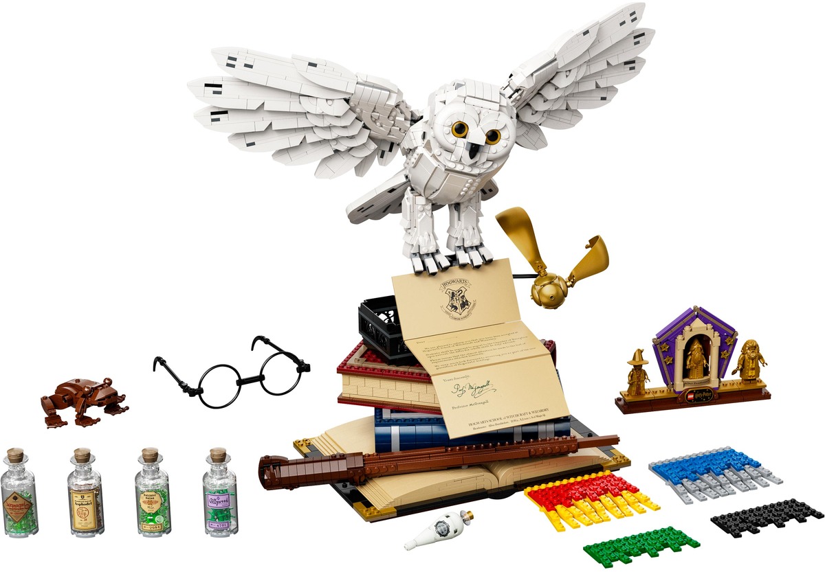Конструктор Harry Potter Символы Хогвартса: коллекционное издание совместим с LEGO 76391