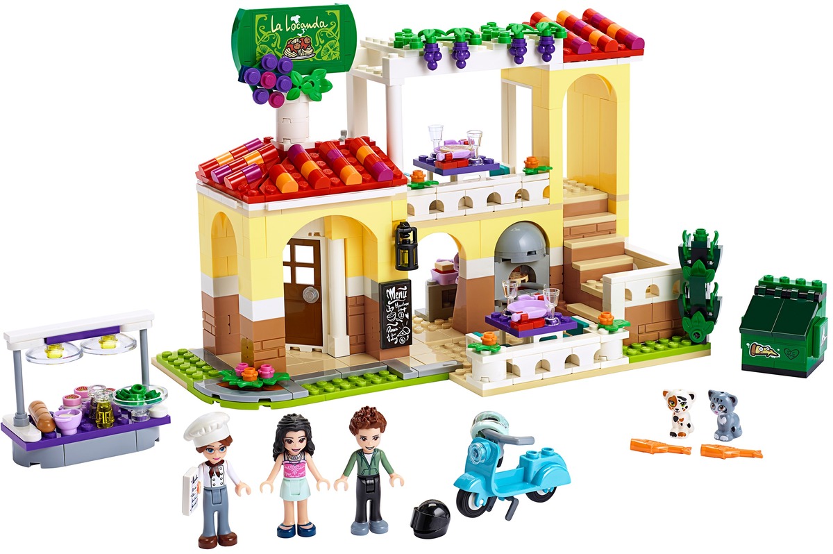 Ресторан Хартлейк Сити Friends Конструктор совместим с LEGO 41379