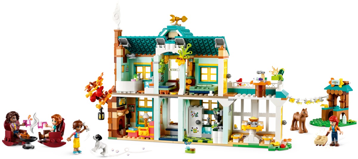 Дом Осени Friends Конструктор совместим с LEGO 41730