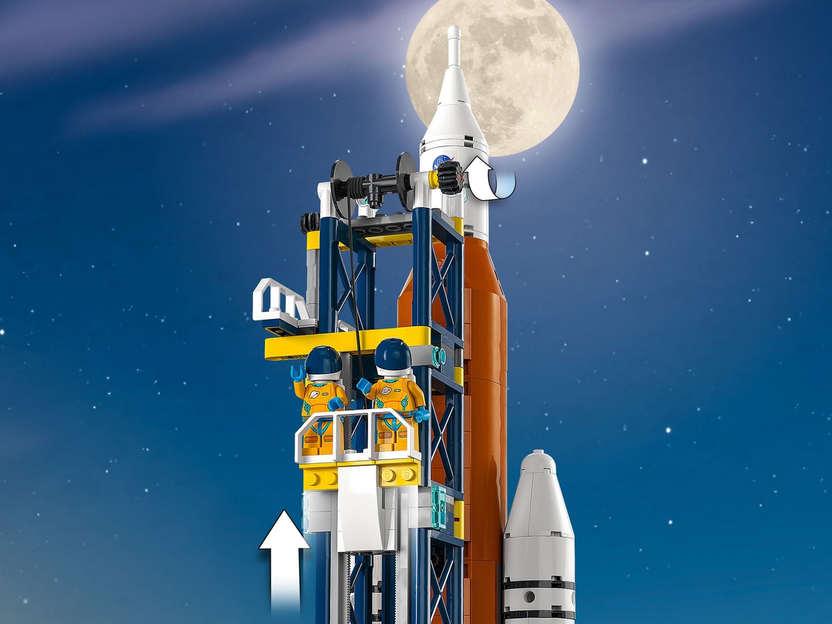 Конструктор City Космодром совместим с LEGO 60351