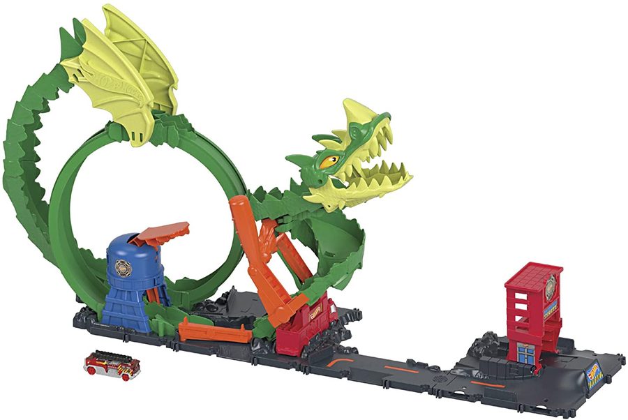 Hot Wheels Драконий драйв Перестрелка HDP03