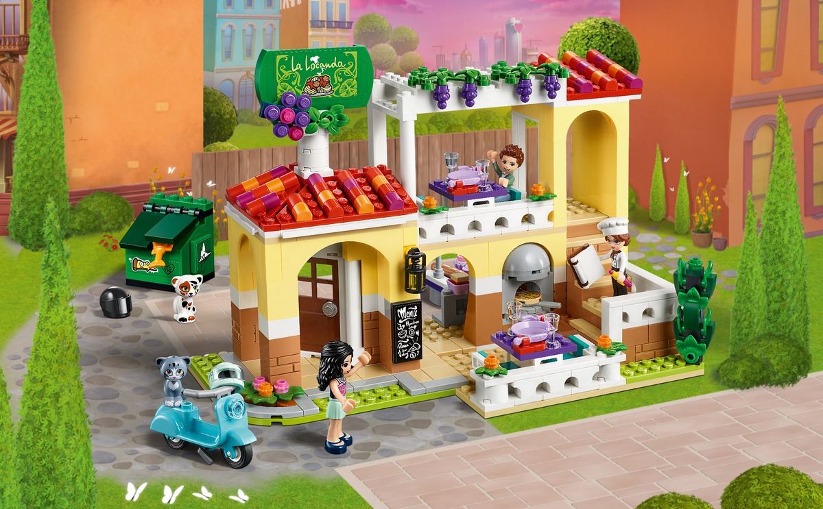 Ресторан Хартлейк Сити Friends Конструктор совместим с LEGO 41379