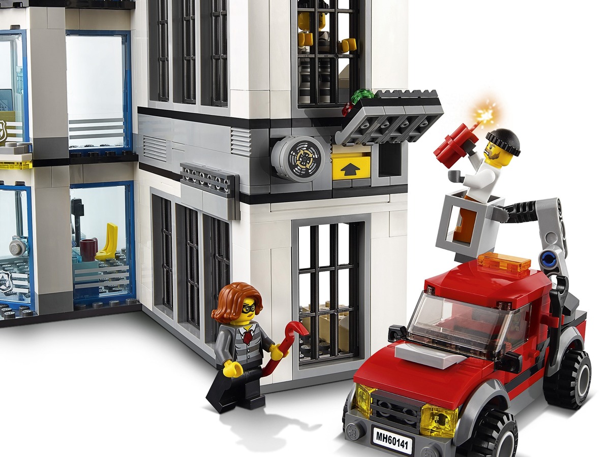 Конструктор City Полицейский участок совместим с LEGO 60141