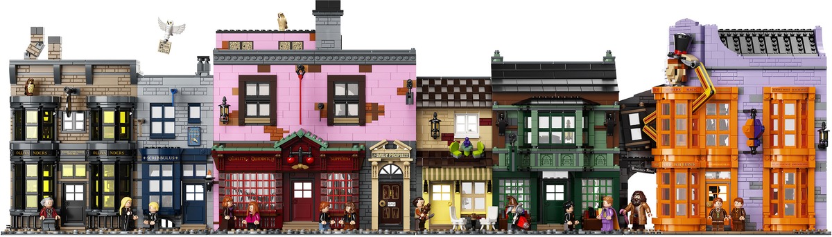 Косой переулок Harry Potter Конструктор совместим с LEGO 75978