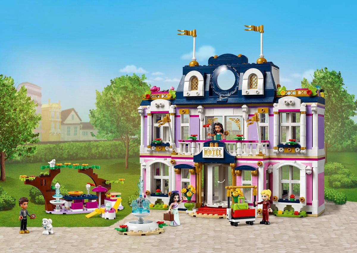 Гранд-отель Хартлейк Сити Friends Конструктор совместим с LEGO 41684