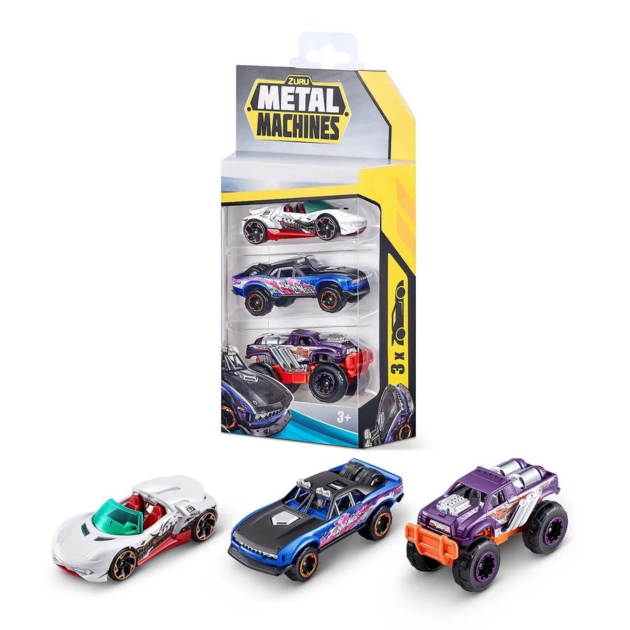 Набор машин 1:64 Metal Machines 3 шт 36715