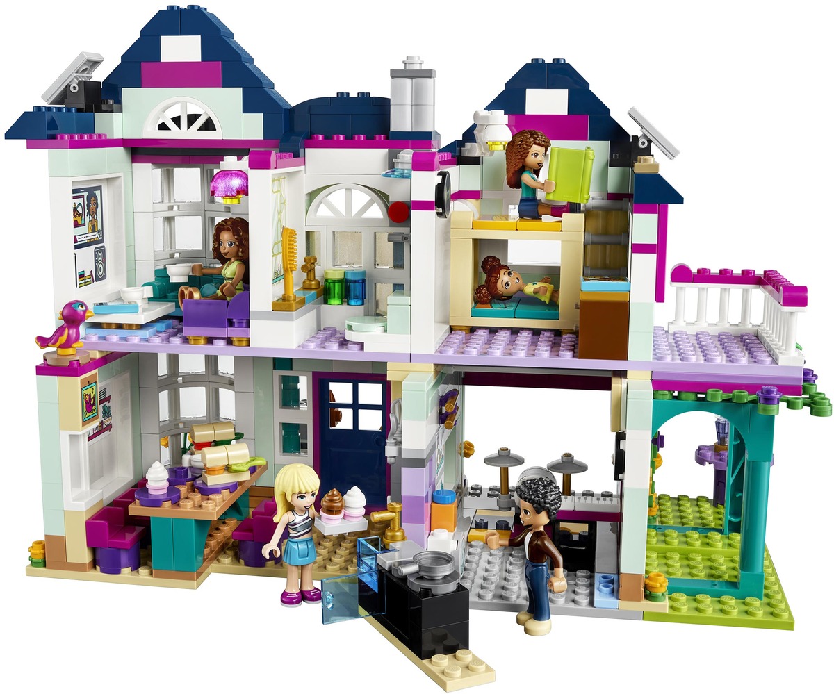 Конструктор Friends Дом семьи Андреа совместим с LEGO 41449