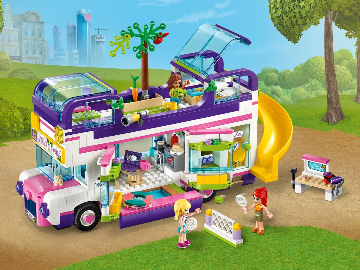 Автобус для друзей Friends Конструктор совместим с LEGO 41395