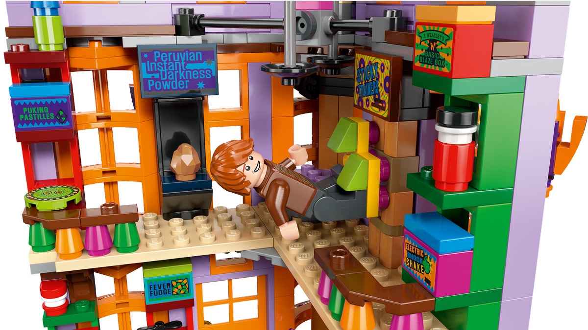 Косой переулок: Волшебные вредилки Уизли Harry Potter Конструктор совместим с LEGO 76422