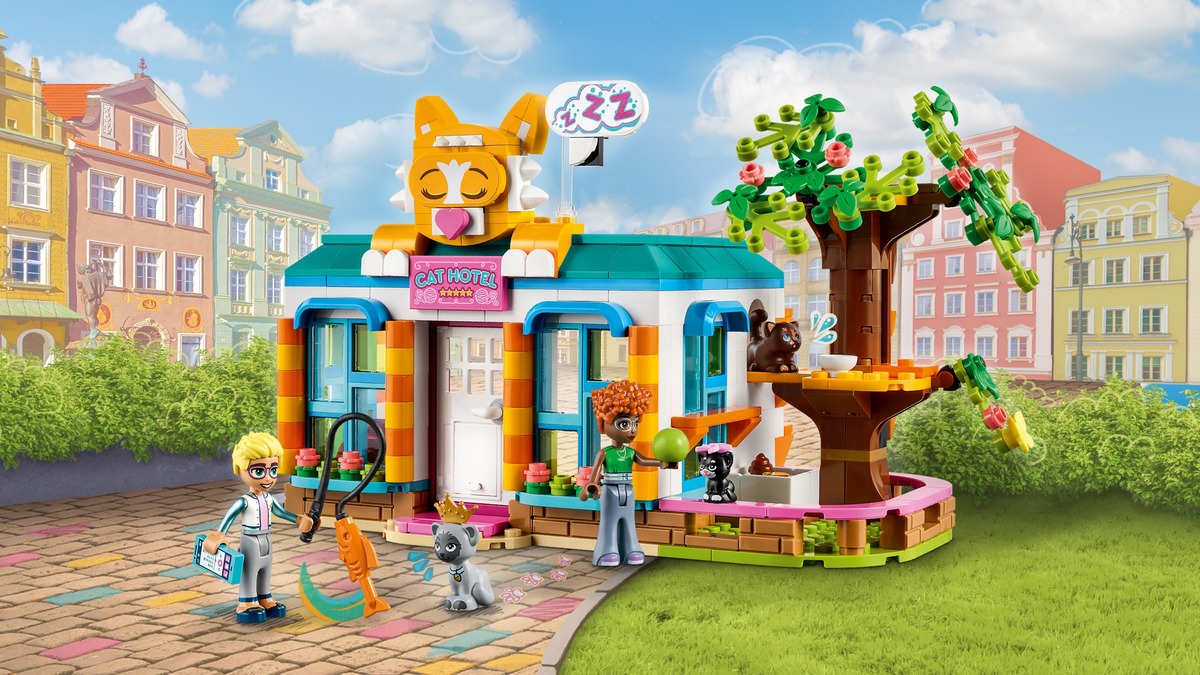 Отель для кошек Friends Конструктор совместим с LEGO 41742