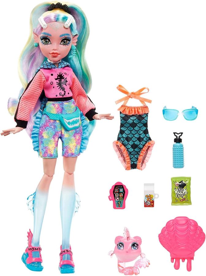 Кукла Monster High Лагуна Блю HHK55